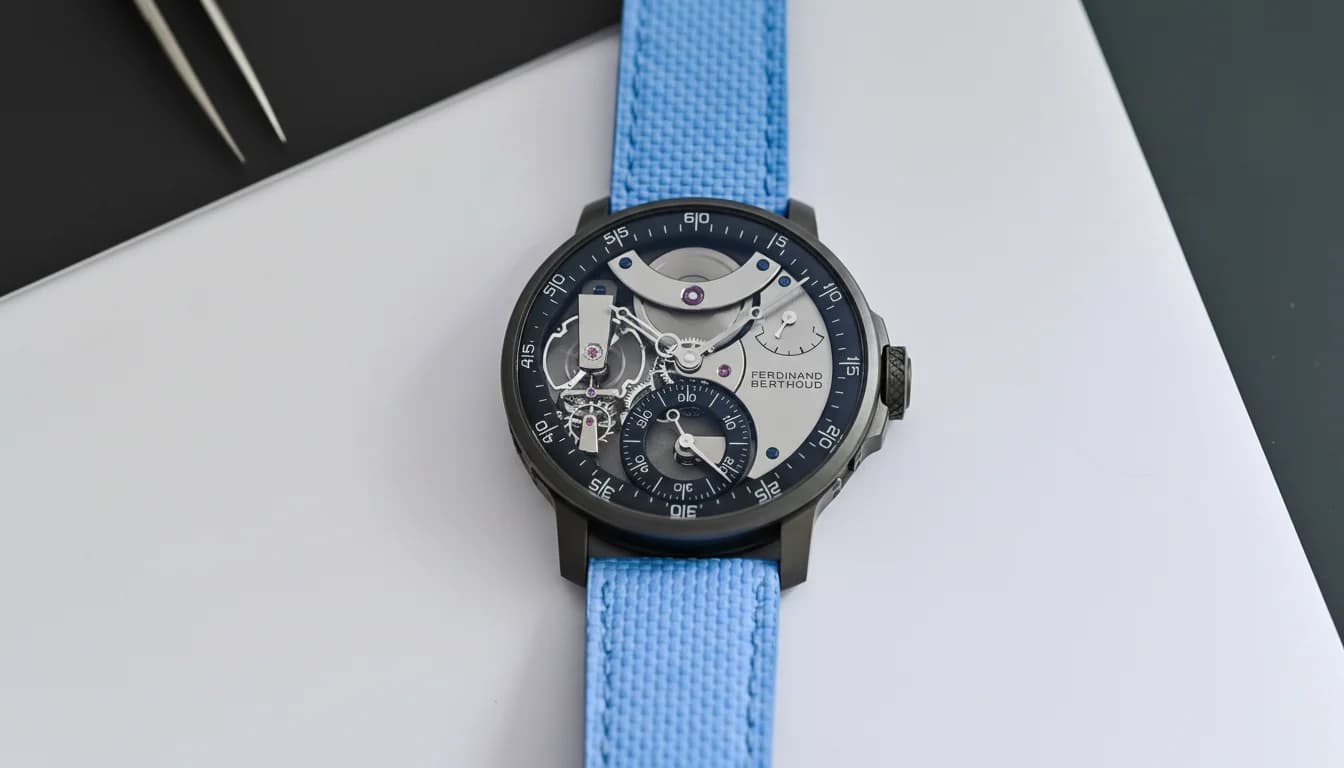 Ferdinand Berthoud Chronomètre FB 3SPC.4-1: 72-Hour Reserve in Black Ceramised Titanium