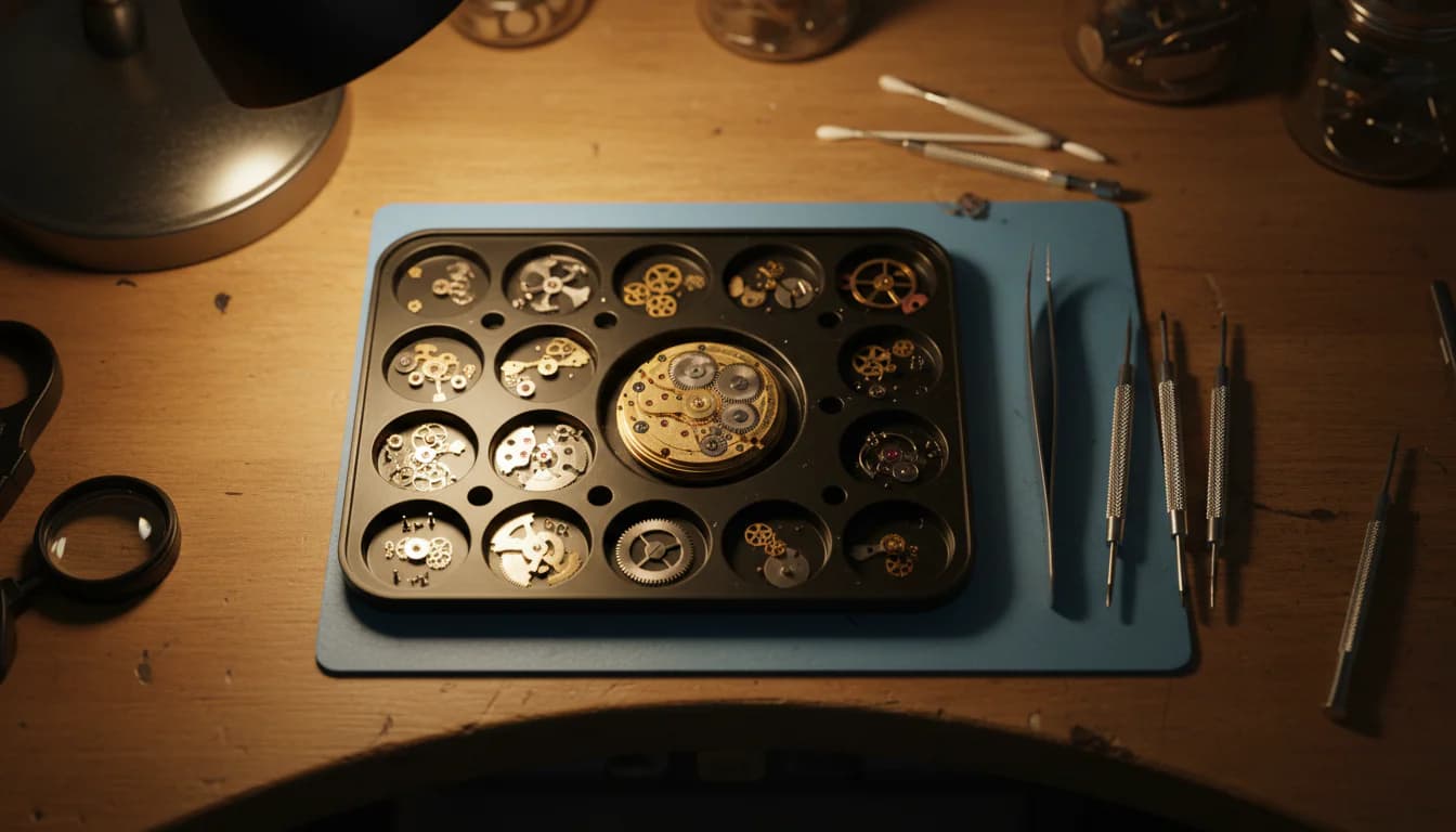 What "Full Service" Actually Includes: A Mechanical Watch Overhaul, Step by Step