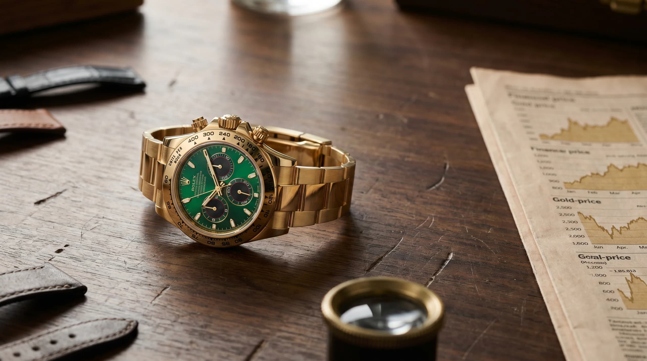 Gold Corrected 18% Since January. The Pre-Owned Gold Watch Window Is Open.