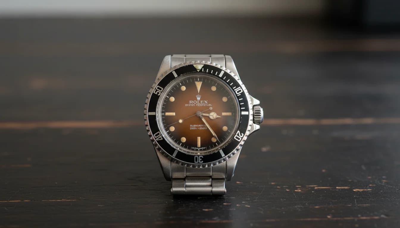 Tropical Dial Watches Explained: Why a Faded Black Dial Sells for More